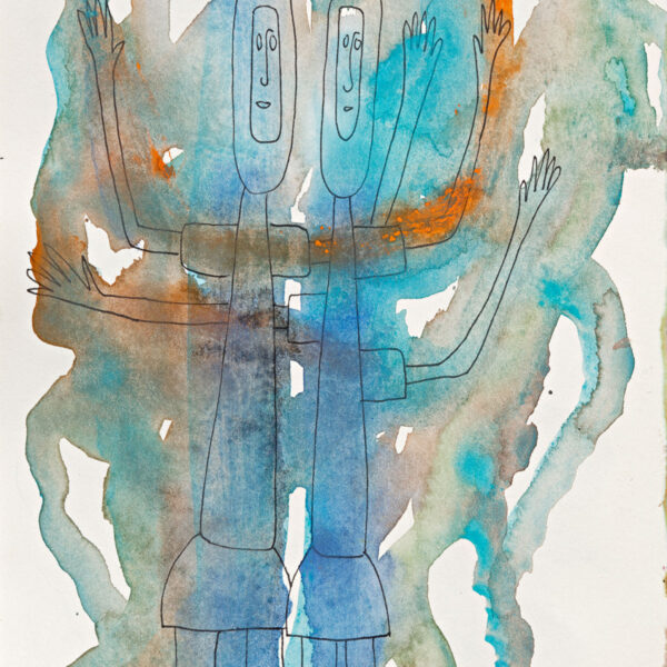 Moloch City Series, 36 x 27 cm, Watercolor/Sketchbooks, 2018, Private Collection