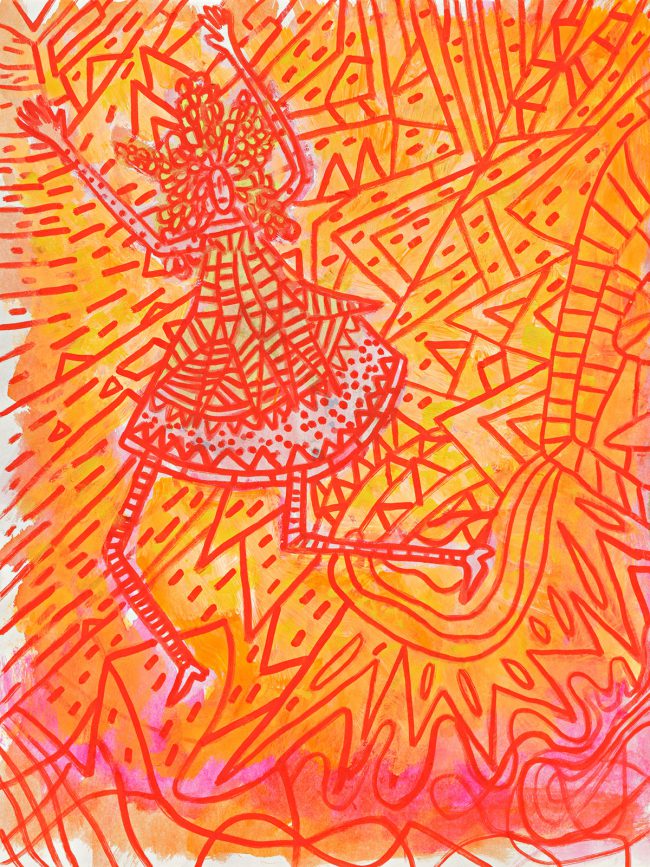 Moloch City Series – The Voice – Die Stimme, 36 x 27 cm, Watercolor/Sketchbooks, 2018, Private Collection Moloch City Series - The Voice - Die Stimme, 36 x 27 cm, Watercolor/Sketchbooks, 2018, Private Collection