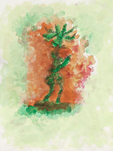 Moloch City Series, 36 x 27 cm, Watercolor/Sketchbooks, 2018, Private Collection