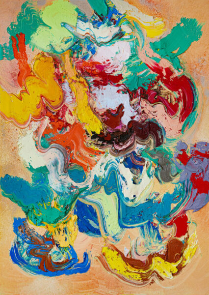 The Dancer, 2024, 170 x 120 cm, Oil/Canvas, Courtesy of the Artist