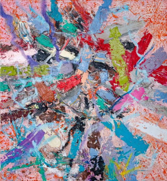 The Farmhouse, 2024, 130 x 120 cm, Oil/Canvas, Courtesy of the Artist