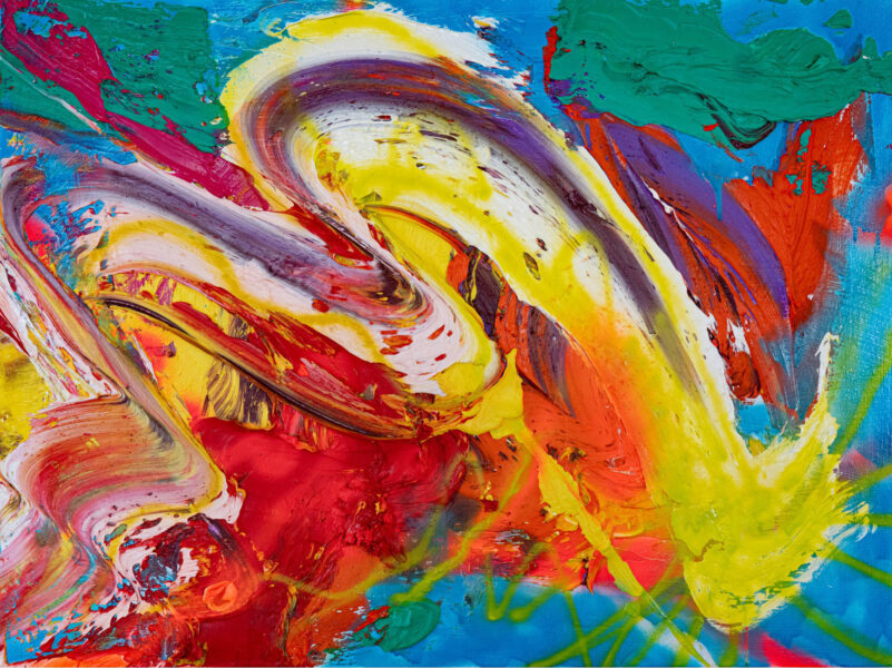 The Flash, 2024, 60 x 80 cm, Oil/Canvas, Courtesy of the Artist