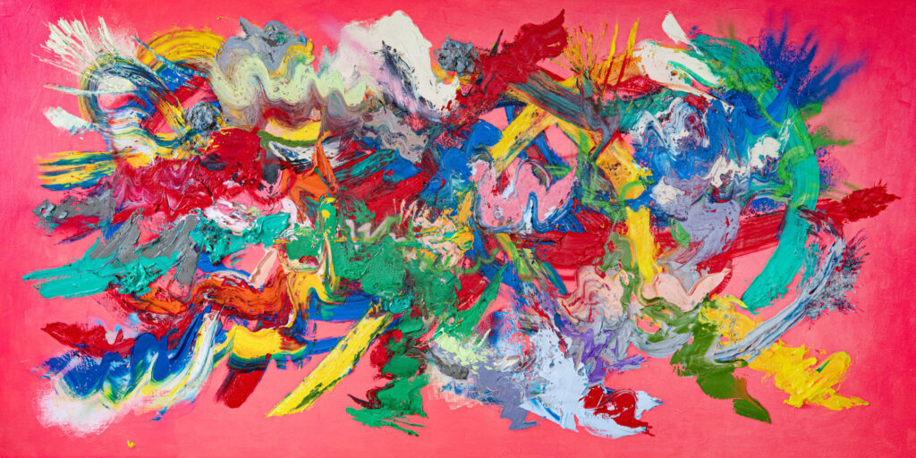 Flourishing, 2024, 200 x 400 cm, Oil/Canvas, Courtesy of the Artist