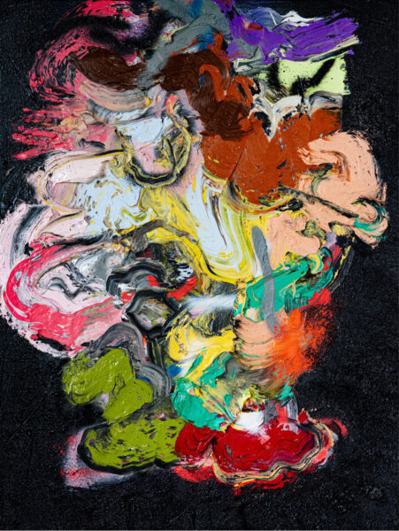 The Horseman, 2024, 80 x 60 cm, Oil/Canvas, Courtesy of the Artist