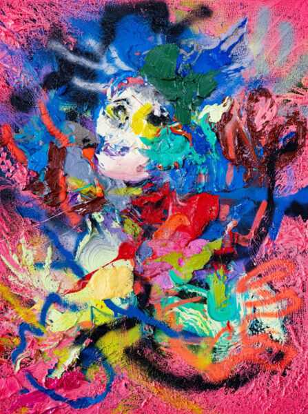 The Joker, 2024, 80 x 60 cm, Oil/Canvas, Courtesy of the Artist