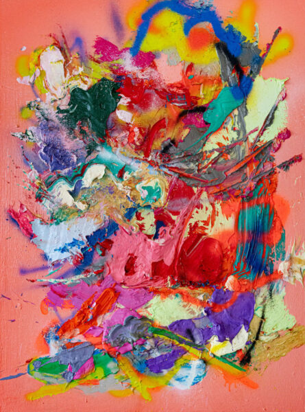 The Juggler, 2024, 80 x 60 cm, Oil/Canvas, Courtesy of the Artist