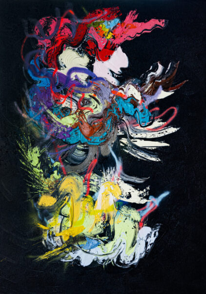 The Magican, 2024, 170 x 120 cm, Oil/Canvas, Courtesy of the Artist