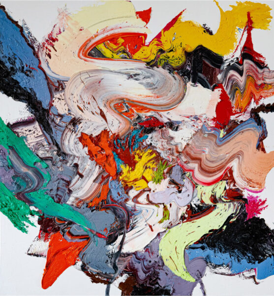 Mountain Roads, 2024, 130 x 120 cm, Oil/Canvas, Courtesy of the Artist