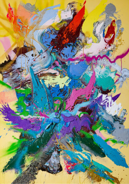 Ostentation, 2024, 170 x 120 cm, Oil/Canvas, Courtesy of the Artist