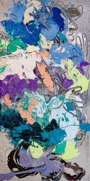 The Servant, 2024, 110 x 55 cm, Oil/Canvas, Courtesy of the Artist