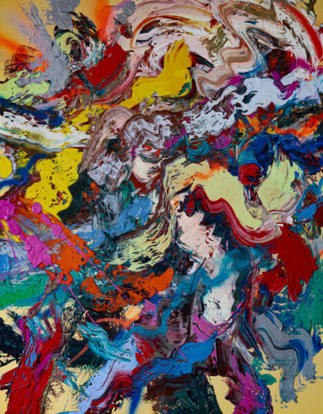 Strenuous Hike, 2024, 180 x 140 cm, Oil/Canvas, Courtesy of the Artist