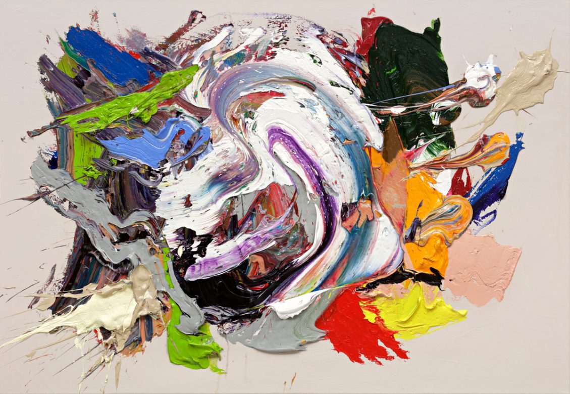 Rush, 90 x 130 cm, Oil/Canvas, 2017, Courtesy of the Artist