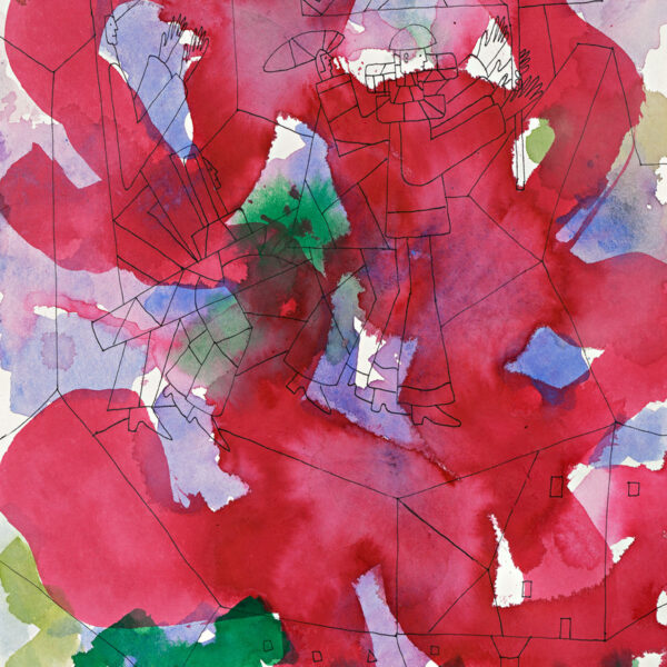 Moloch City Series – Prologue, 36 x 27 cm, Watercolor/Sketchbooks, 2018, Private Collection