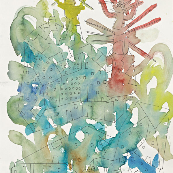 Moloch City Series, 36 x 27 cm, Watercolor/Sketchbooks, 2018, Private Collection