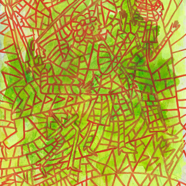 Moloch City Series, 36 x 27 cm, Watercolor/Sketchbooks, 2018, Private Collection