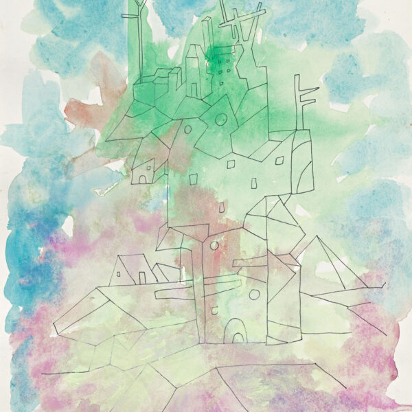 Moloch City Series, 36 x 27 cm, Watercolor/Sketchbooks, 2018, Private Collection