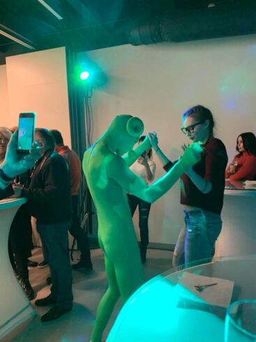 Opening party at Moscow MoMa