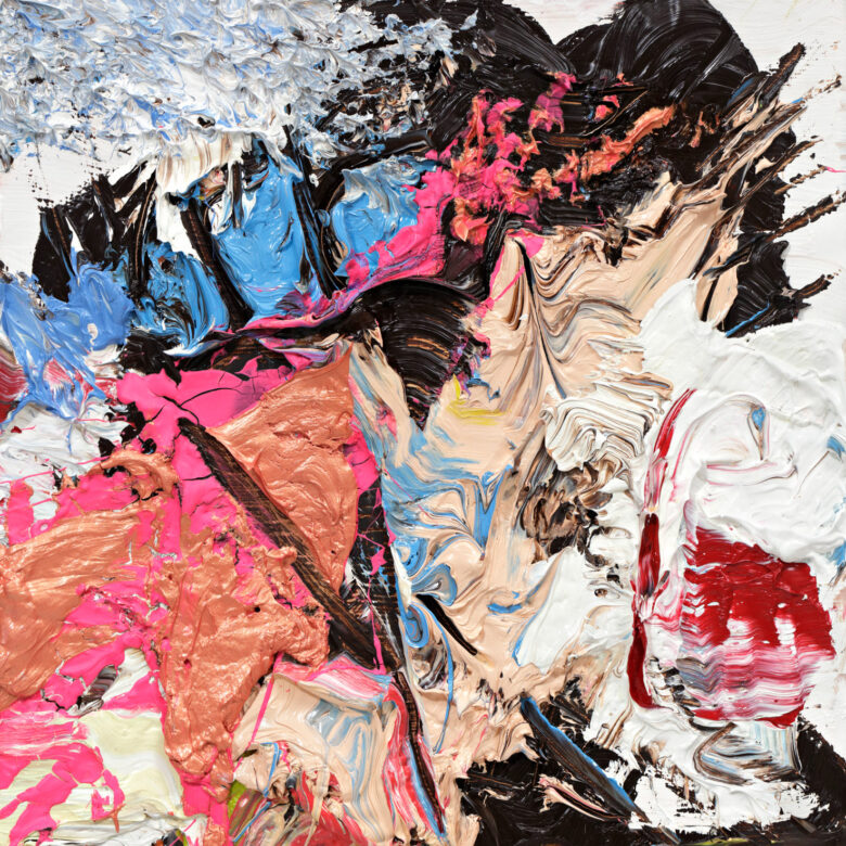 Nothing but Colour 4, 2020, 30 x 30 cm, Oil/Canvas, Courtesy of the Artist