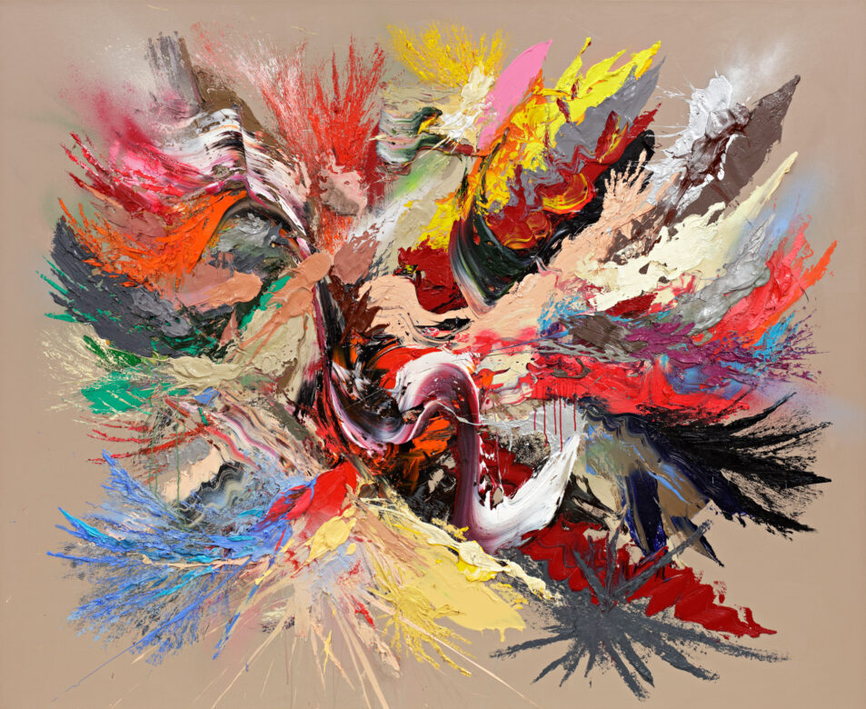 Among Strange Suns, 2020, 180 x 140 cm, Oil/Canvas, Courtesy of the Artist