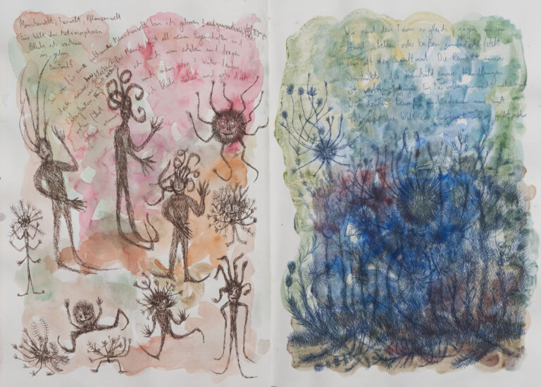 Sketchbook 2, 2020, Berlin, Page 2