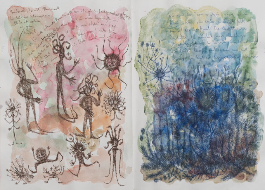 Sketchbook 2, 2020, Berlin, Page 2