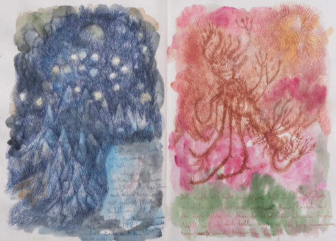 Sketchbook 2, 2020, Berlin, Page 3