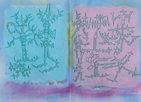Sketchbook 2, 2020, Berlin, Page 4