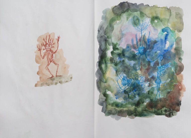 Sketchbook 2, 2020, Berlin, Page 5