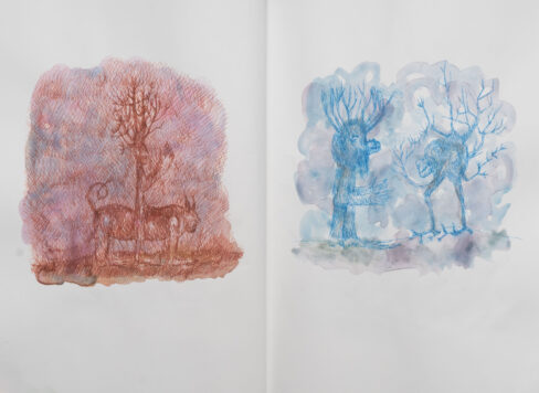 Sketchbook 2, 2020, Berlin, Page 10