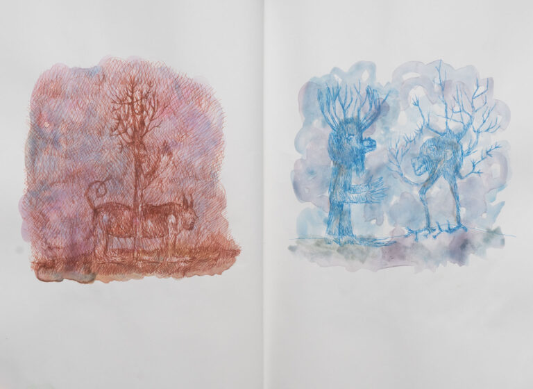 Sketchbook 2, 2020, Berlin, Page 10