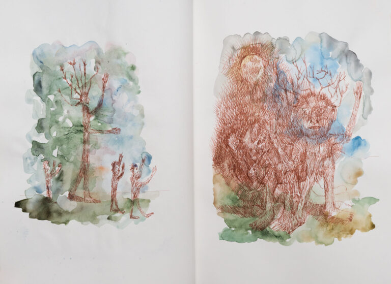 Sketchbook 2, 2020, Berlin, Page 19