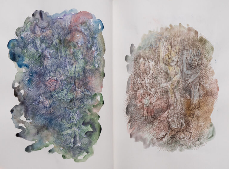 Sketchbook 2, 2020, Berlin, Page 21