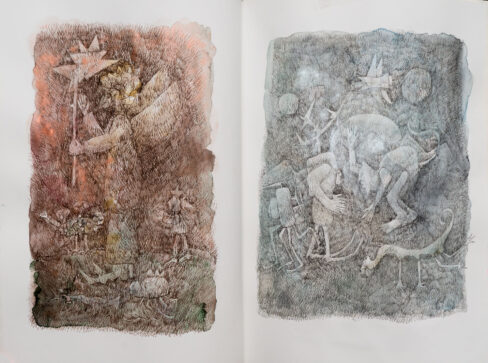 Sketchbook 2, 2020, Berlin, Page 22