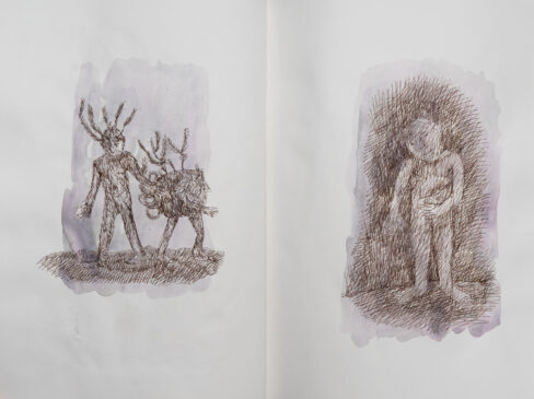 Sketchbook 2, 2020, Berlin, Page 28