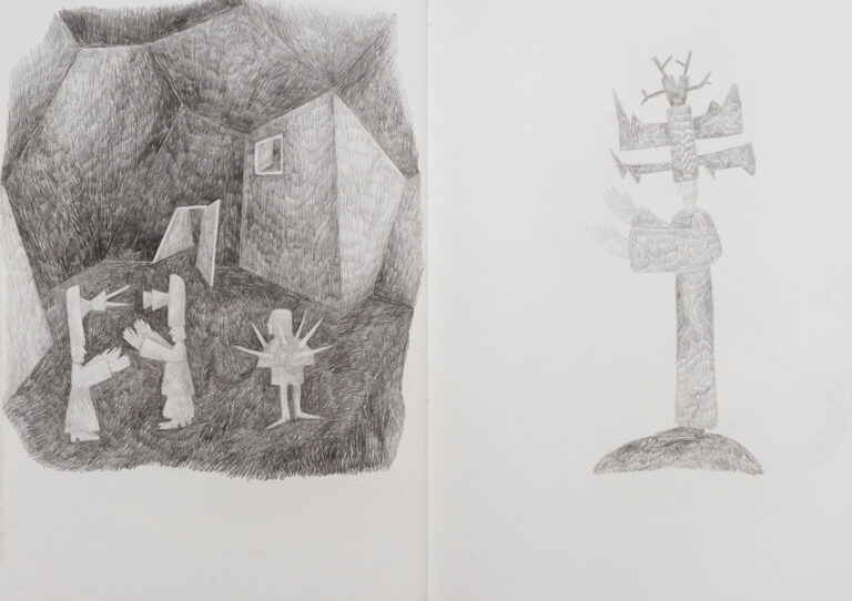 Sketchbook 3, 2020, Berlin, Page 5