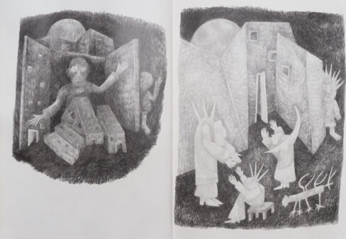 Sketchbook 3, 2020, Berlin, Page 7