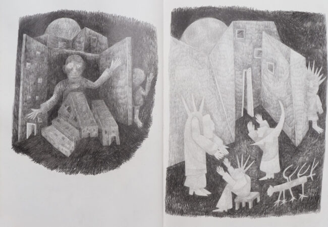 Sketchbook 3, 2020, Berlin, Page 7
