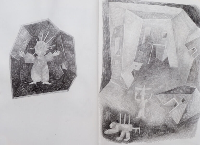 Sketchbook 3, 2020, Berlin, Page 9