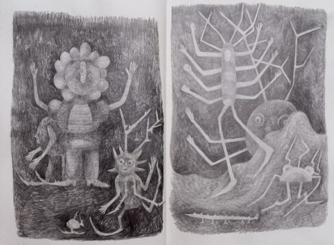 Sketchbook 3, 2020, Berlin, Page 11