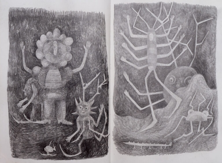 Sketchbook 3, 2020, Berlin, Page 11