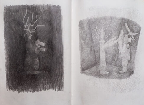 Sketchbook 3, 2020, Berlin, Page 15