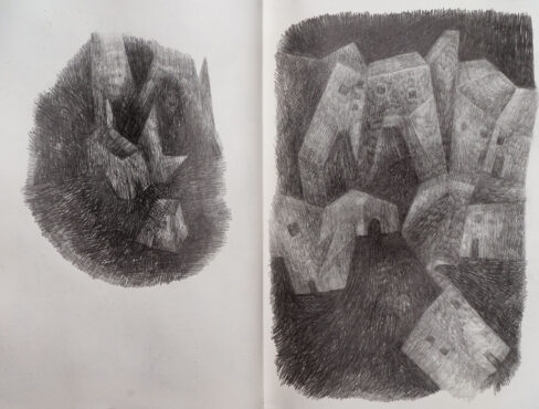Sketchbook 3, 2020, Berlin, Page 16