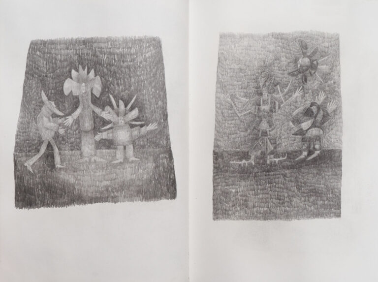 Sketchbook 3, 2020, Berlin, Page 17