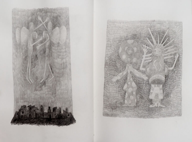 Sketchbook 3, 2020, Berlin, Page 18