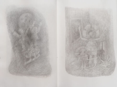 Sketchbook 3, 2020, Berlin, Page 19