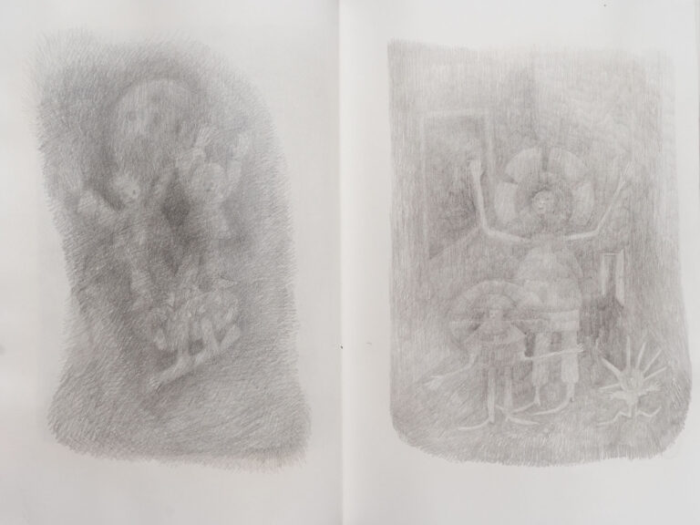 Sketchbook 3, 2020, Berlin, Page 19