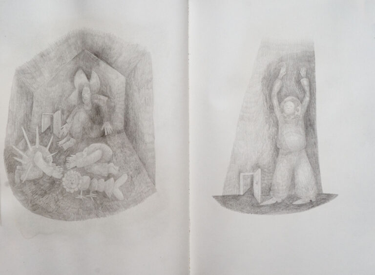 Sketchbook 3, 2020, Berlin, Page 20