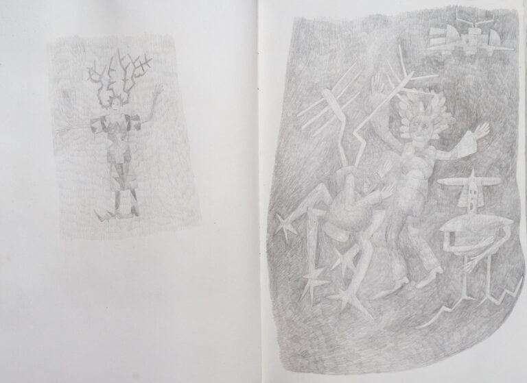 Sketchbook 3, 2020, Berlin, Page 21