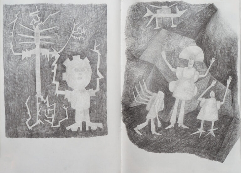 Sketchbook 3, 2020, Berlin, Page 22