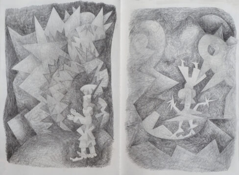 Sketchbook 3, 2020, Berlin, Page 23
